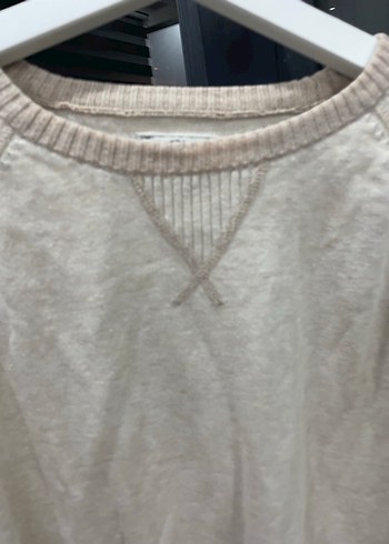 LCWTEEN Düğmeli Bej Keten erkek  Kazak - Görsel 2