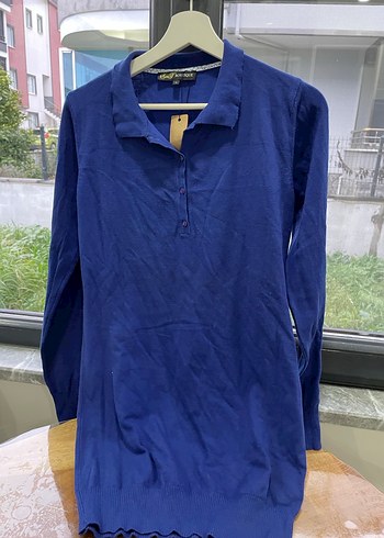 Bej Hamile Keten Tişörtü Uzun Kollu - Görsel 5