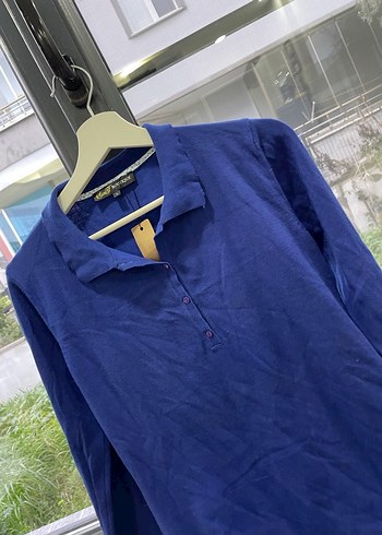 Bej Hamile Keten Tişörtü Uzun Kollu - Görsel 7