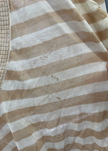 Bej Hamile Keten Tişörtü Uzun Kollu - Görsel 18