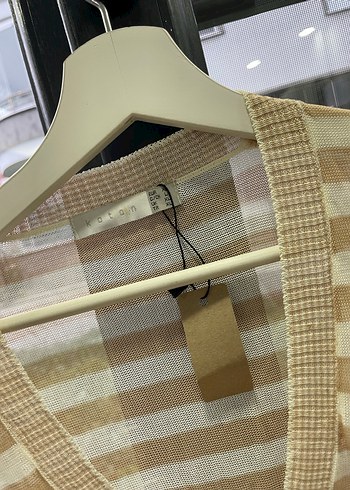 Bej Hamile Keten Tişörtü Uzun Kollu - Görsel 19