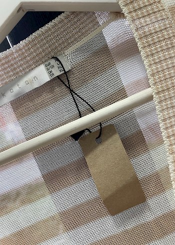 Bej Hamile Keten Tişörtü Uzun Kollu - Görsel 17