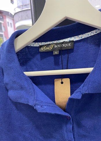 Bej Hamile Keten Tişörtü Uzun Kollu - Görsel 6