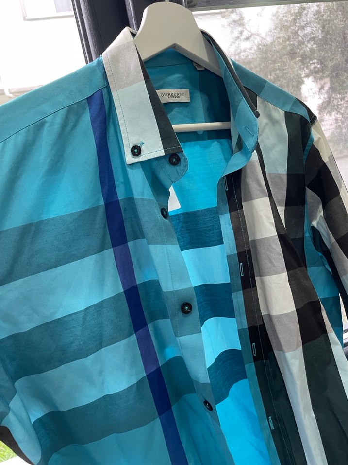 Burberry erkek Turkuaz - Görsel 3