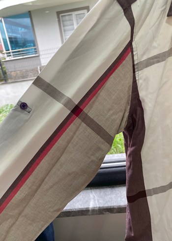 Lacoste Erkek Kahverengi Baskılı Gömlek - Görsel 6