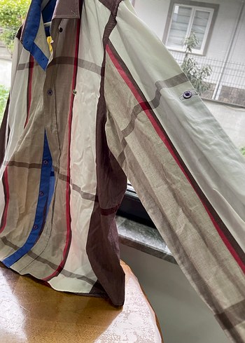 Lacoste Erkek Kahverengi Baskılı Gömlek - Görsel 5