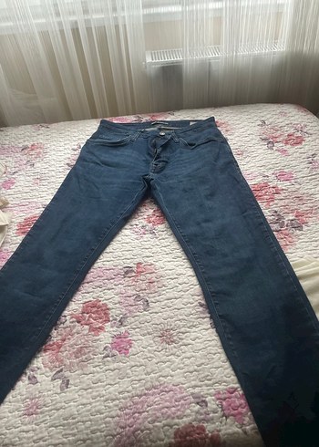 Mavi Jeans Koyu Mavi Dar Kesim Denim Jean