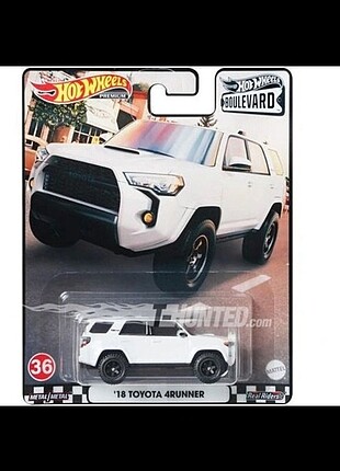 Toyota 4runner hotwheels premium