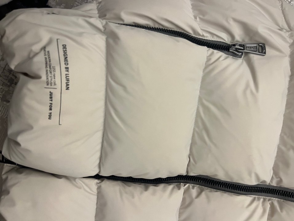 Gri Beyaz Kürklü Yüksek Yakalı erkek Yelek - Görsel 2