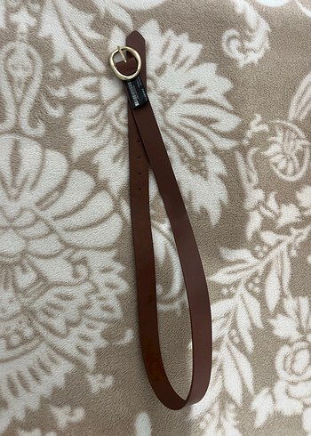 Kahverengi Deri Kadın Kemer - Görsel 2