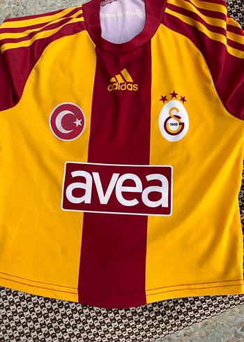 Galatasaray Sarı Bordo Kısa Kollu Çocuk Forma