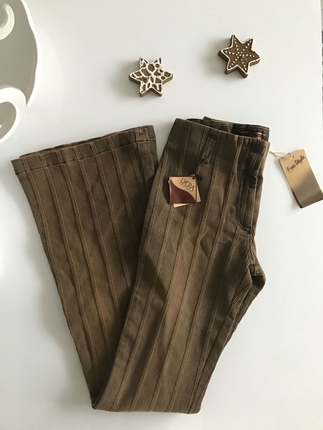 Yüksek bel vintage pantolon 