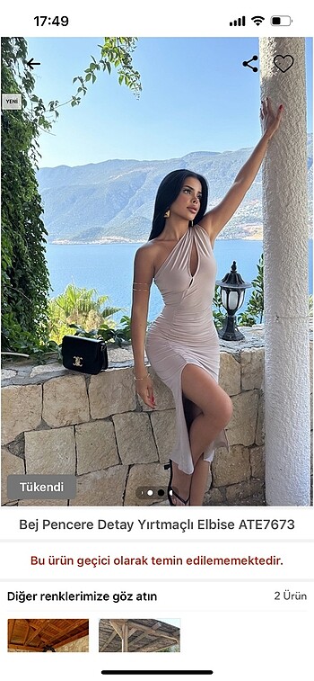 Diğer Bej Elbise