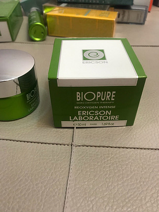 diğer Beden yeşil Renk Ericson Laboratoire BioPure REOXYGEN INTENSE CREAM