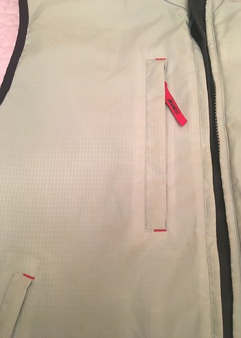 Musto Beyaz Gri Fermuarlı Ünisex Yelek - Görsel 3