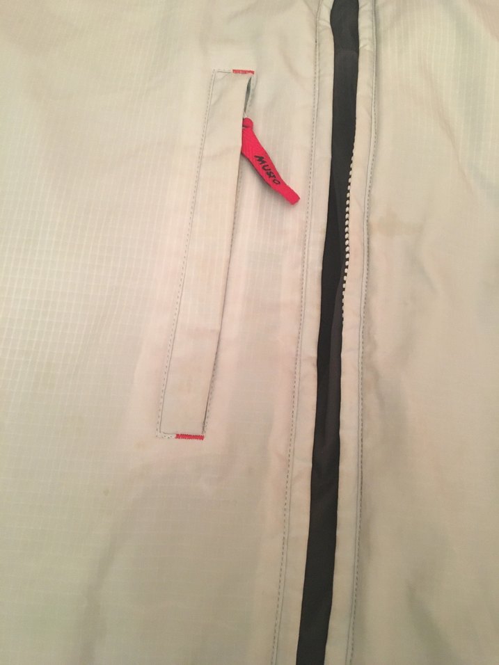 Musto Beyaz Gri Fermuarlı Ünisex Yelek - Görsel 2