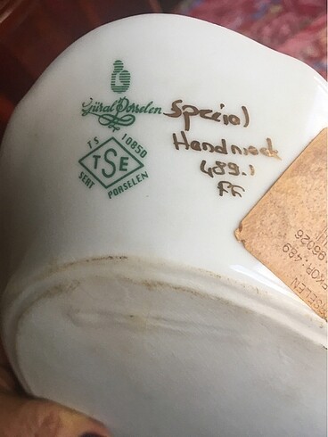 Porselen fincan tepsisi - Görsel 4