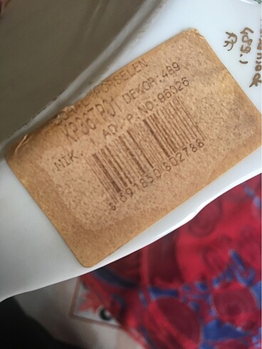 Porselen fincan tepsisi - Görsel 5