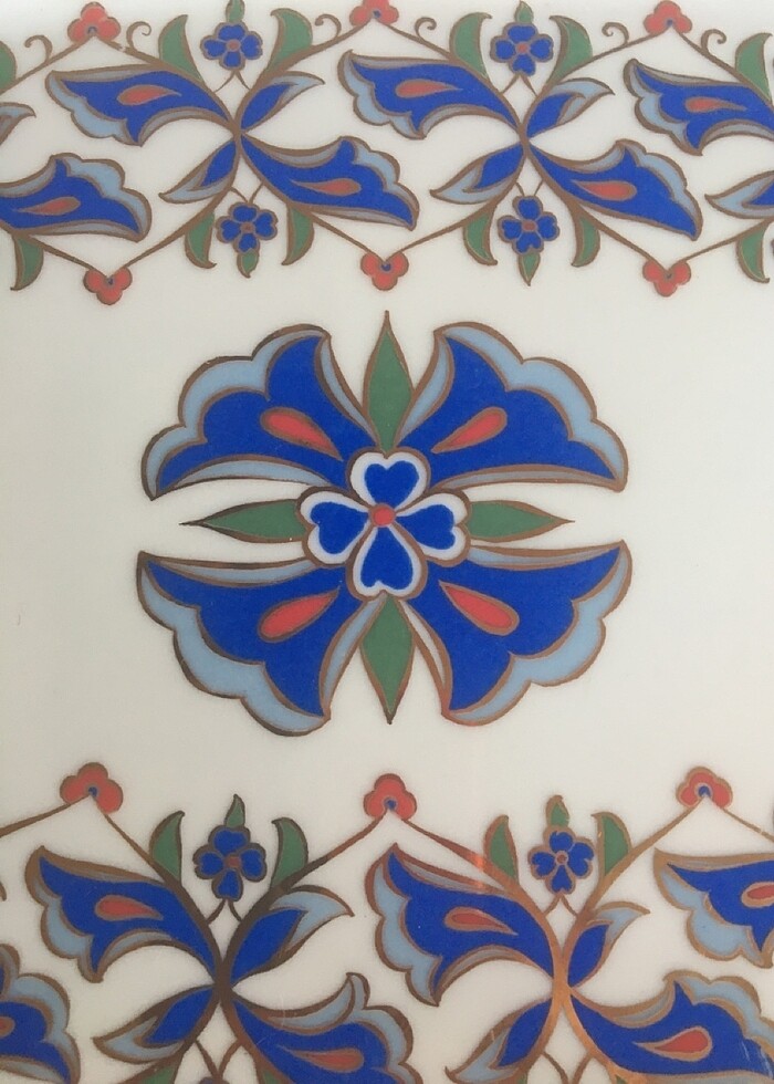 Porselen fincan tepsisi - Görsel 3