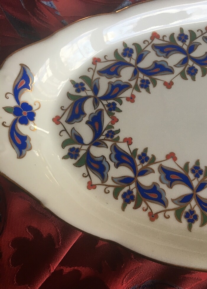 Porselen fincan tepsisi - Görsel 2