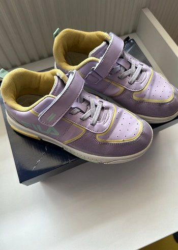 Fila Kız Çocuk Mor Sneaker Velcro Bağcıklı - Görsel 4