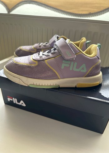 Fila Kız Çocuk Mor Sneaker Velcro Bağcıklı - Görsel 5