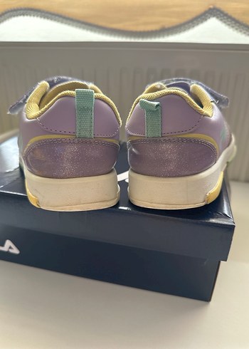Fila Kız Çocuk Mor Sneaker Velcro Bağcıklı - Görsel 6
