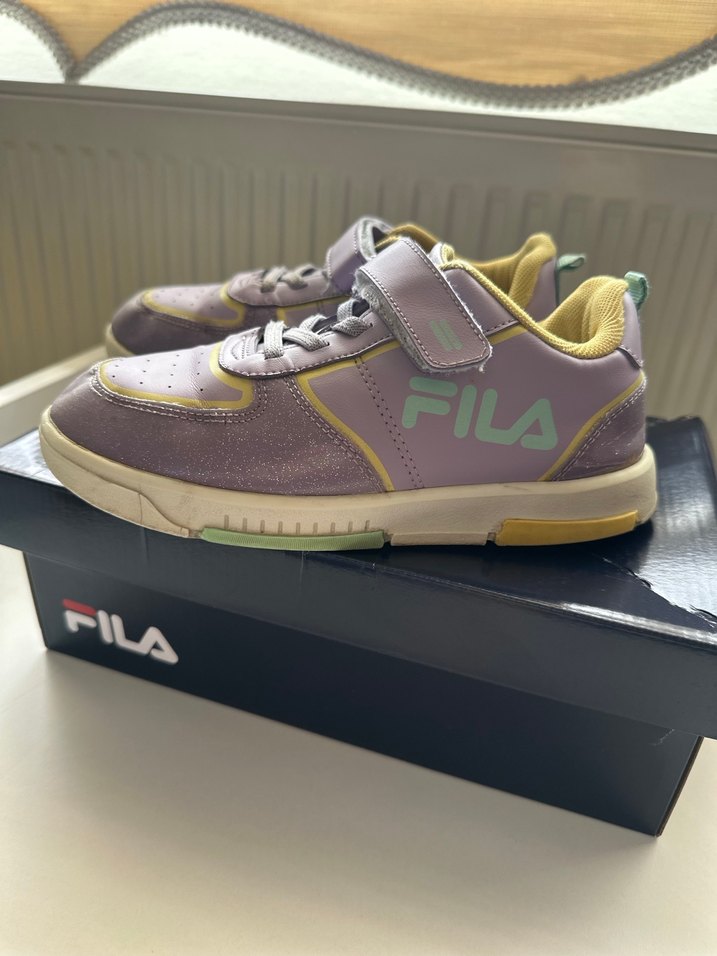 Fila Kız Çocuk Mor Sneaker Velcro Bağcıklı - Görsel 5