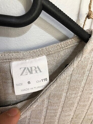 6 Yaş Beden camel Renk Zara tulum