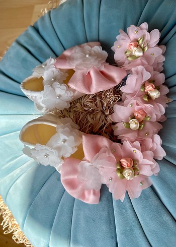 Dantel İşlemeli Pembe Kız Elbisesi
Mevlüd ve davet için - Görsel 9