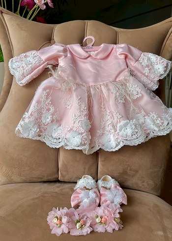 Dantel İşlemeli Pembe Kız Elbisesi
Mevlüd ve davet için - Görsel 4