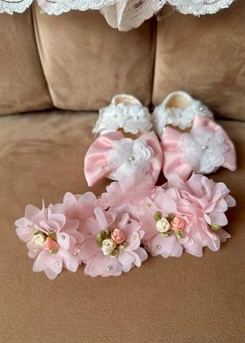 Dantel İşlemeli Pembe Kız Elbisesi
Mevlüd ve davet için - Görsel 7