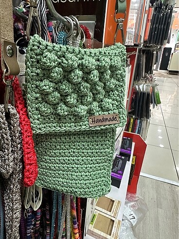 HANDMADE TELEFON ÇANTASI