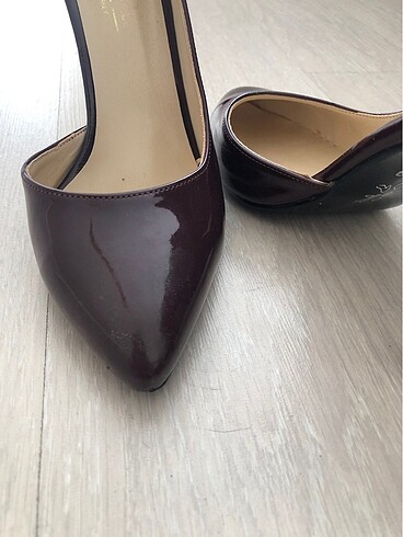 39 Beden bordo Renk Bordo Rugan Stiletto