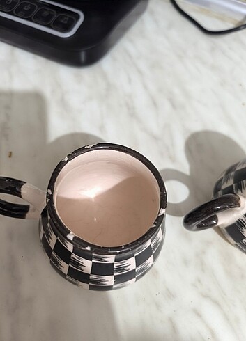 İkili fincan kupa bardak  - Görsel 2