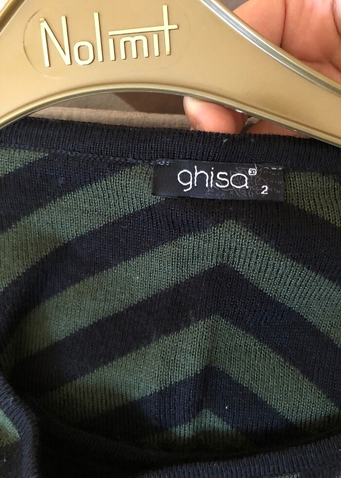 Ghisa triko uzun hırka - Görsel 2