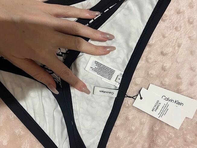 s Beden beyaz Renk Calvin Klein Bikini Altı