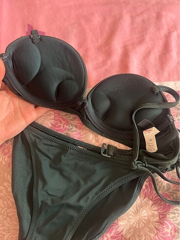 34 Beden haki Renk Penti bikini takımı