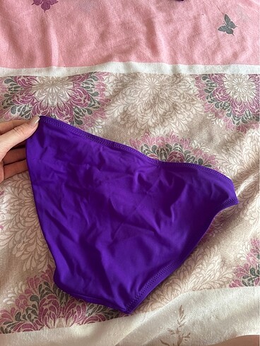 34 Beden mor Renk Koton bikini altı