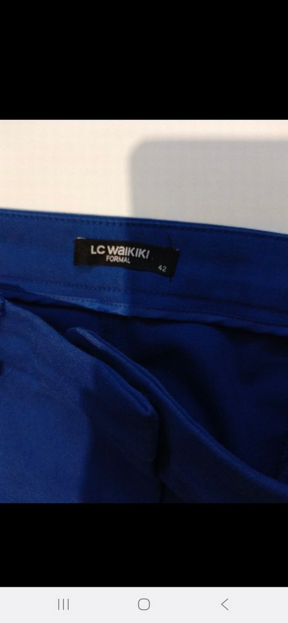 Kadın  Kumaş Pantolon - Görsel 2