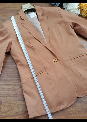 Kadın Düğmeli Ofis Ceket - Görsel 5