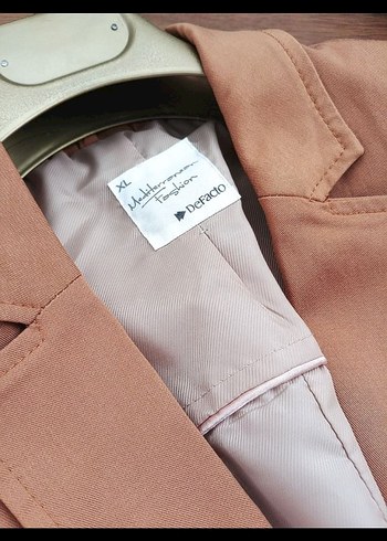 Kadın Düğmeli Ofis Ceket - Görsel 2