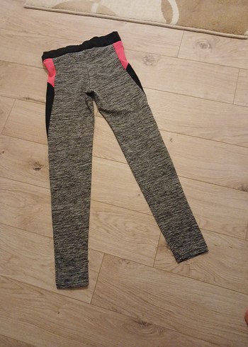 Gri Spor  Sporcu Tayt - Görsel 6