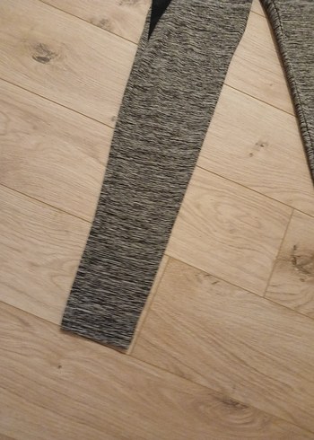 Gri Spor  Sporcu Tayt - Görsel 2