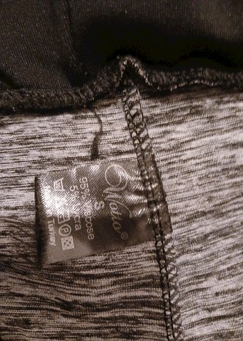 Gri Spor  Sporcu Tayt - Görsel 4