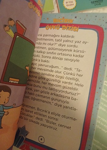 Çocuklar için 10 renkli hikaye kitabı seti - Görsel 6