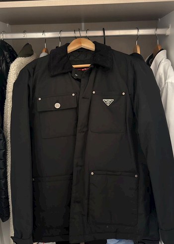 Prada Siyah İslevsel Kislik Ceket