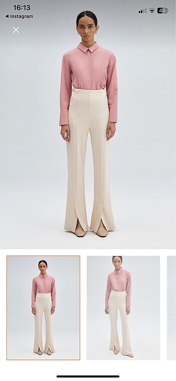 Diğer Yırtmaçlı pantalon