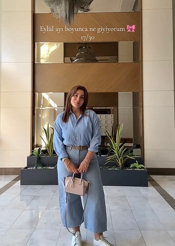 Zara mavi renk jean