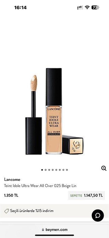 Beden Lancome